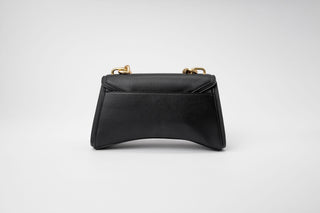 Dharma Crossbody Black With Matte Gold Chain